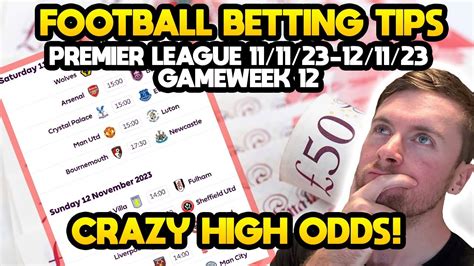 Premier League Football Betting Predictions .